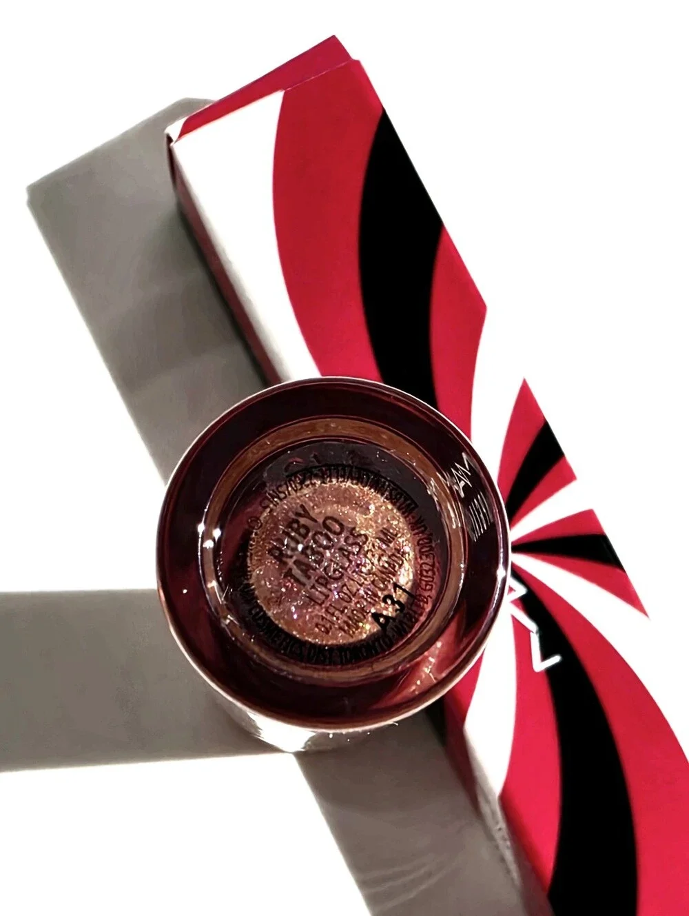 Mac Lipglass Ruby Taboo New LE